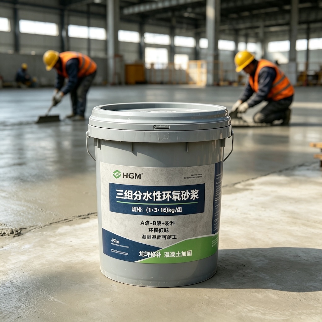 巴中三组份水性环氧砂浆